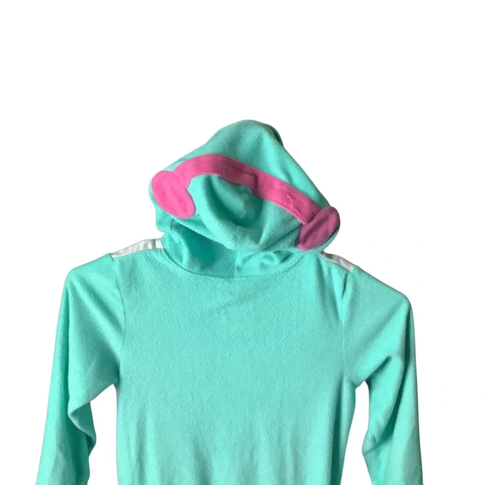 LOL Surprise Girls Hooded Union Suit One Piece Pajamas Size‎ Small Zip Front